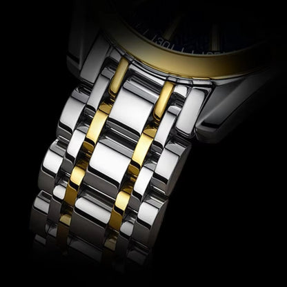 Luxury Fashion Business Wristwatches Stainless Steel Strap