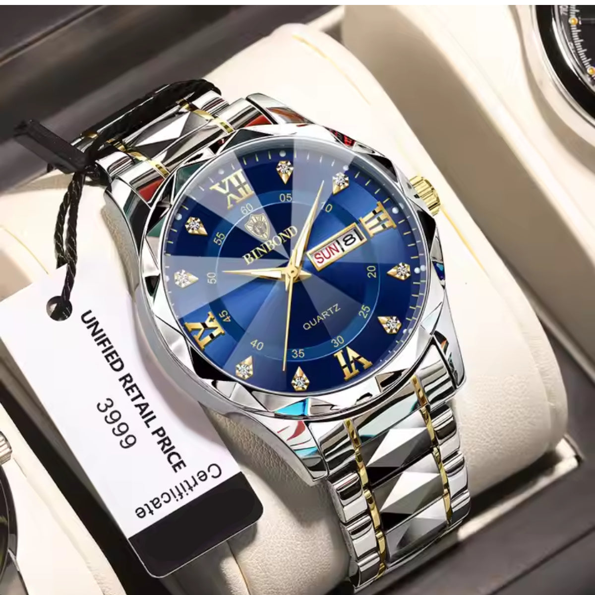 Fashion Stainless Steel Quartz High Quality Luxury Watches