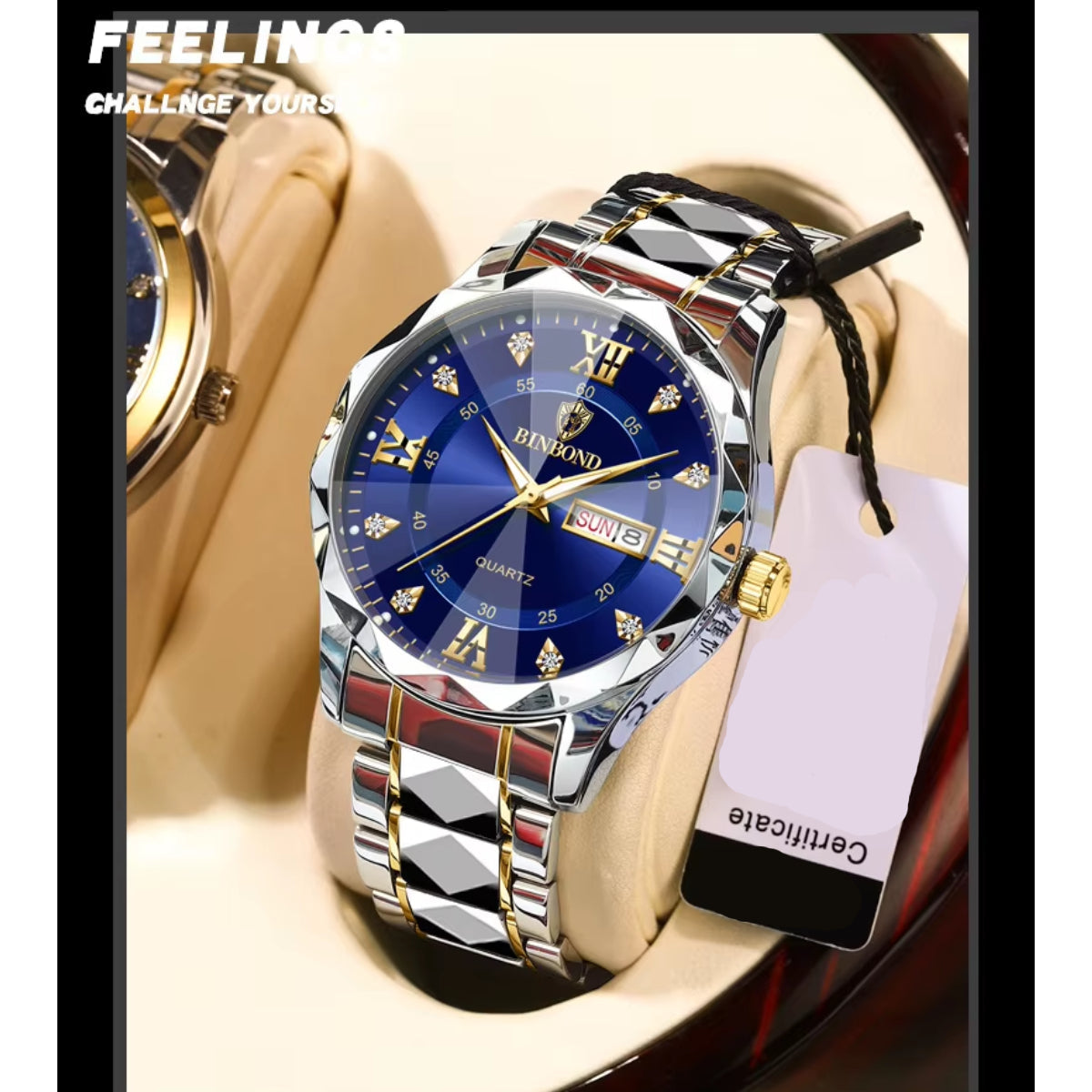 Fashion Stainless Steel Quartz High Quality Luxury Watches