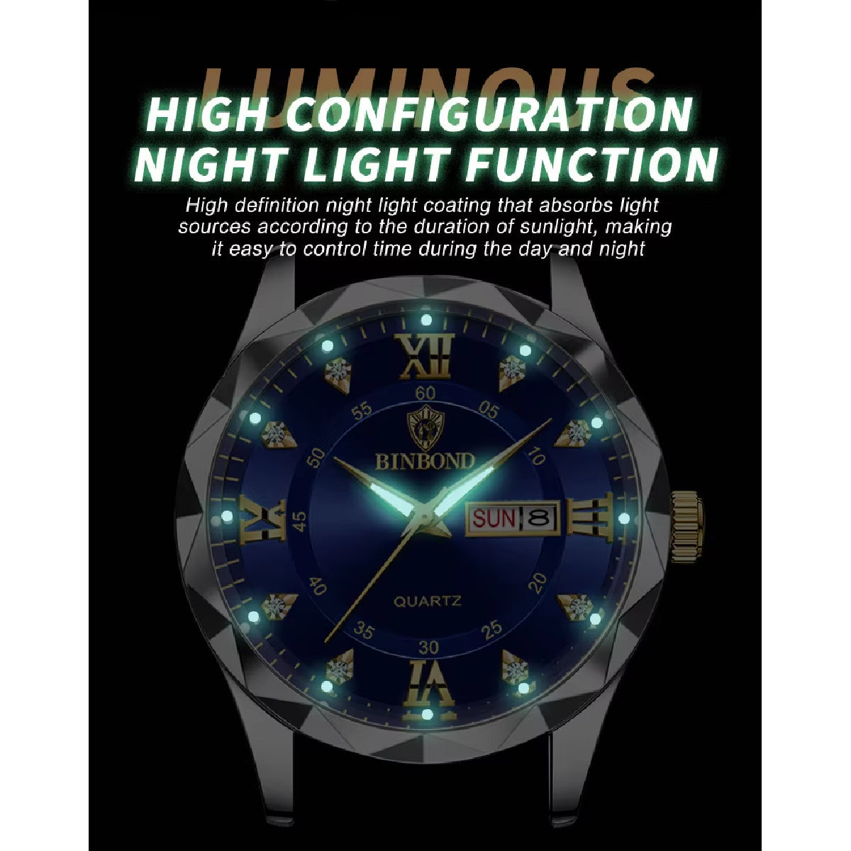 Fashion Stainless Steel Quartz High Quality Luxury Watches